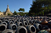 Bagan Myanmar. Temples near the Minochantha Stupa. 